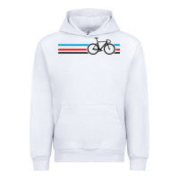 White bike stripes Urban Hoodie - artisFamous