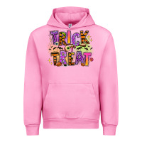 Fuchsia Pink Trick or treat Urban Hoodie - RanaPortraitStore