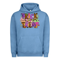 Pigment Pebble Blue Trick or treat Urban Hoodie - RanaPortraitStore