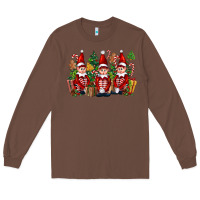 Chestnut Christmas Elfs Long Sleeve Tee - FaDigitalArtStudio