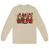 Mushroom Christmas Elfs Long Sleeve Tee - FaDigitalArtStudio