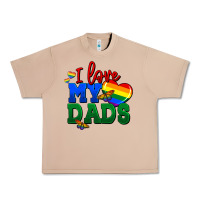 Burro I love my dads Urban Heavy Tee - FaDigitalArtStudio