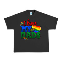 Pigment Black I love my dads Urban Heavy Tee - FaDigitalArtStudio