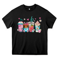 Black easter longhaired cow coffee cups Heavy Core Tee - Jasminsmagicworld