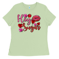 Matcha hey sugar with lips and candies olivia Ladies Tee - OliviaCreatesArt