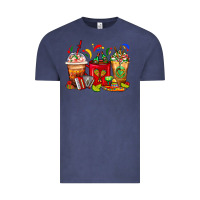 Vintage Denim Mexico Coffee Cups Vintage Tee - FaDigitalArtStudio