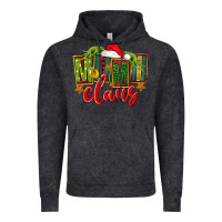 Vintage Black christmas mimi claus Vintage Hoodie - FaDigitalArtStudio