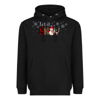 Black Christmas let it snow Heavyweight Hoodie - JahusDesignShop