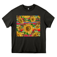 Asphalt mexican sunflowers Heavy Core Tee - TumblerDesignByShophia