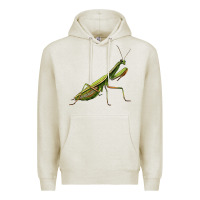 Oatmeal Heather mantis Premium Hoodie - LillyAllenDesigns