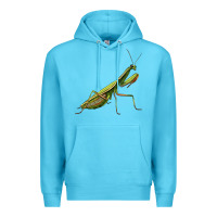 Ocean Blue mantis Premium Hoodie - LillyAllenDesigns