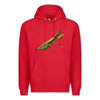 Red mantis Premium Hoodie - LillyAllenDesigns