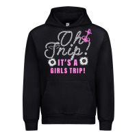 Black oh snip it's a girls trip for dark Urban Hoodie - artisFamous