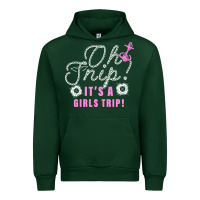 Forest Green oh snip it's a girls trip for dark Urban Hoodie - artisFamous