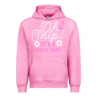 Fuchsia Pink oh snip it's a girls trip for dark Urban Hoodie - artisFamous