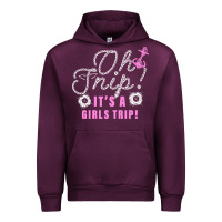 Mauve Wine oh snip it's a girls trip for dark Urban Hoodie - artisFamous