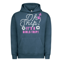 Pigment Midnight Navy oh snip it's a girls trip for dark Urban Hoodie - artisFamous