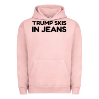 Pigment Salmon trump skis in jeans Urban Hoodie - artisFamous