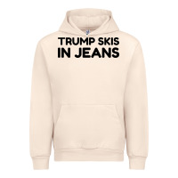 Sandshell trump skis in jeans Urban Hoodie - artisFamous