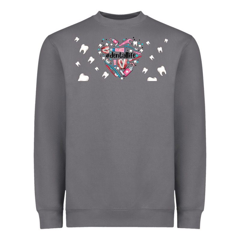 Dental Life Dentist Elements Heavyweight Sweatshirt by AdoDesignShop | Teevron