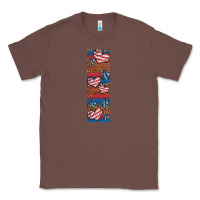 Chestnut usa flag and cross penwraps Classic Tee - Artiststas