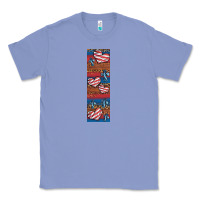 Colony Blue usa flag and cross penwraps Classic Tee - Artiststas