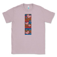 Lilac usa flag and cross penwraps Classic Tee - Artiststas