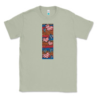 Matcha usa flag and cross penwraps Classic Tee - Artiststas