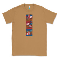 Toasted Coconut usa flag and cross penwraps Classic Tee - Artiststas