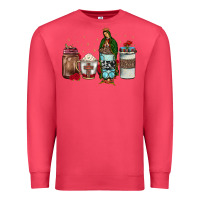 Cardinal our lady of guadalupe coffee Premium Sweatshirt - JahusDesignShop