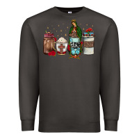 Smoke our lady of guadalupe coffee Premium Sweatshirt - JahusDesignShop