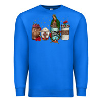 Our Lady Of Guadalupe Coffee Premium Sweatshirt | Teevron