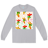 Moon Dust mexico seamless pattern Long Sleeve Tee - FaDigitalArtStudio