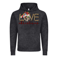 Skull Love Christmas Vintage Hoodie | Teevron