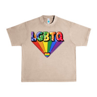 French Oak lgbtq pride Urban Heavy Tee - FaDigitalArtStudio