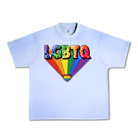 Grape Ice lgbtq pride Urban Heavy Tee - FaDigitalArtStudio