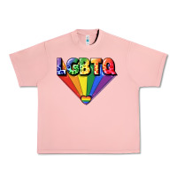 Salmon lgbtq pride Urban Heavy Tee - FaDigitalArtStudio