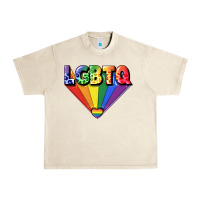 Sandshell lgbtq pride Urban Heavy Tee - FaDigitalArtStudio