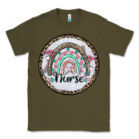 Army Green nurse coaster Classic Tee - CowGirlArtShop