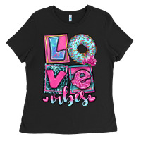 Black love vibes Ladies Tee - OliviaCreatesArt