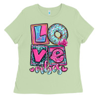 Matcha love vibes Ladies Tee - OliviaCreatesArt