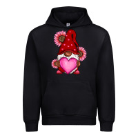 Black Valentine's Day afro gnome Urban Hoodie - RanaPortraitStore