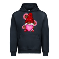 Navy Valentine's Day afro gnome Urban Hoodie - RanaPortraitStore