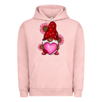 Pigment Salmon Valentine's Day afro gnome Urban Hoodie - RanaPortraitStore