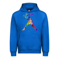 Cobalt girl's softball Urban Hoodie - artisFamous