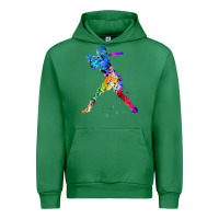 Emerald girl's softball Urban Hoodie - artisFamous