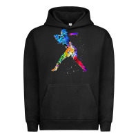 Pigment Black girl's softball Urban Hoodie - artisFamous