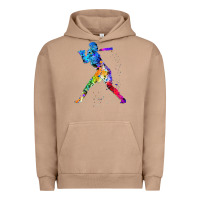 Pigment Burro girl's softball Urban Hoodie - artisFamous