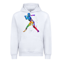 White girl's softball Urban Hoodie - artisFamous