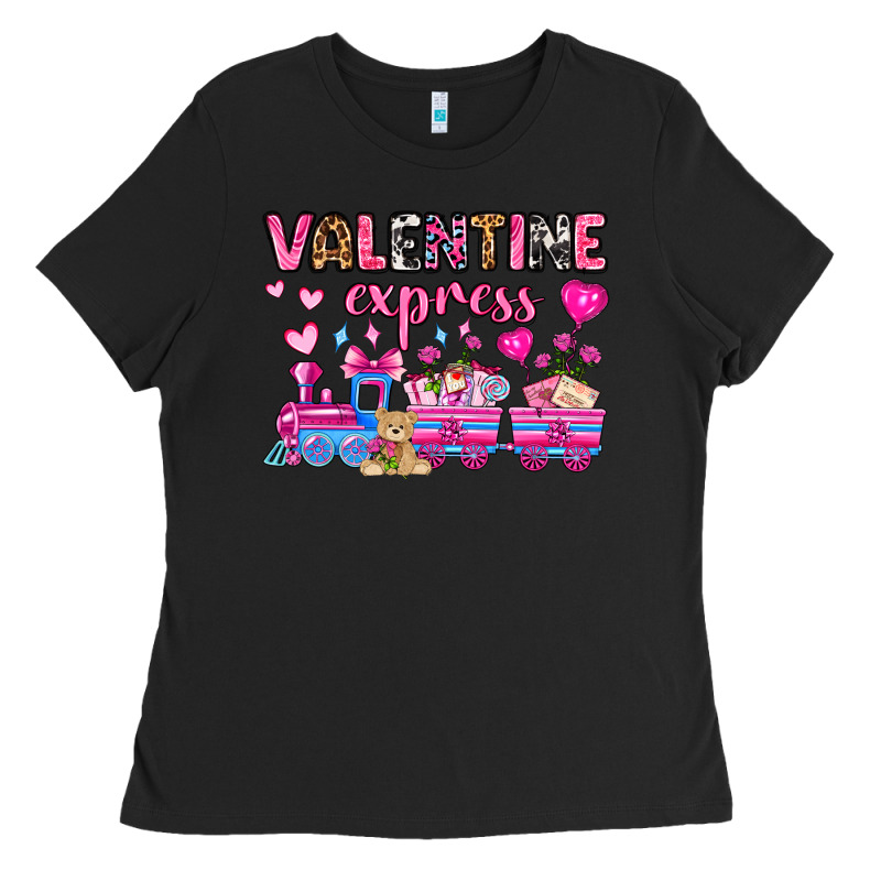 Valentine Express Olivia Ladies Tee by OliviaCreatesArt | Teevron